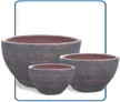 Old Stone mod pond planter set of 3